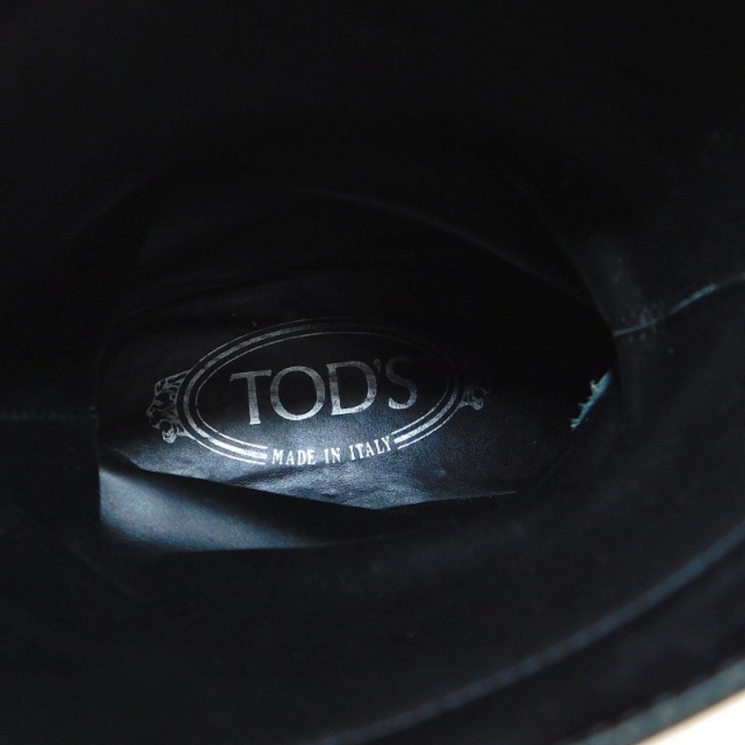 TOD'S(トッズ)のトッズ TOD'S エンジニアブーツ ロングブーツ レザー 35 22cm 黒 レディースの靴/シューズ(ブーツ)の商品写真