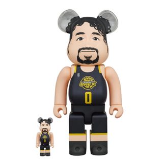 ベアブリック(BE@RBRICK)の Bearbrick 田臥勇太 #0 100% & 400% Set(スポーツ選手)