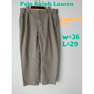 Polo Ralph Lauren チノパン　ポロチノ　2タック　ワイドパンツ