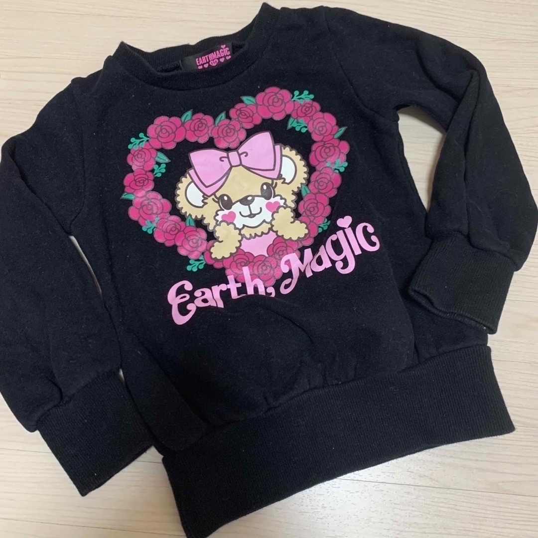 EARTHMAGIC(アースマジック)の🍓15.16 キッズ/ベビー/マタニティのキッズ服女の子用(90cm~)(Tシャツ/カットソー)の商品写真