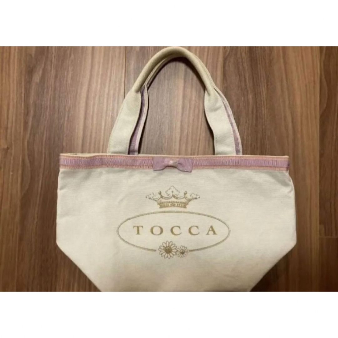 TOCCA(トッカ)の【最終値下】TOCCA トッカ ハンドバッグ キャンバス ラベンダー レディースのバッグ(ハンドバッグ)の商品写真