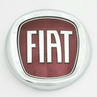 フィアット 500【純正】フロントエンブレム 新品 未使用 FIAT 500(車種別パーツ)