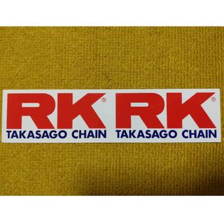 RK TAKASAGO CHAIN　ステッカー(ノベルティグッズ)