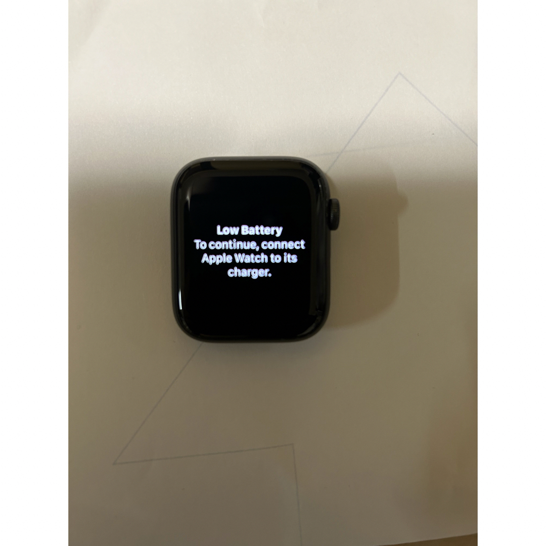 Apple Watch(アップルウォッチ)の【ジャンク品】Apple Watch SE（第1世代）アルミニウム 44mm メンズの時計(腕時計(デジタル))の商品写真