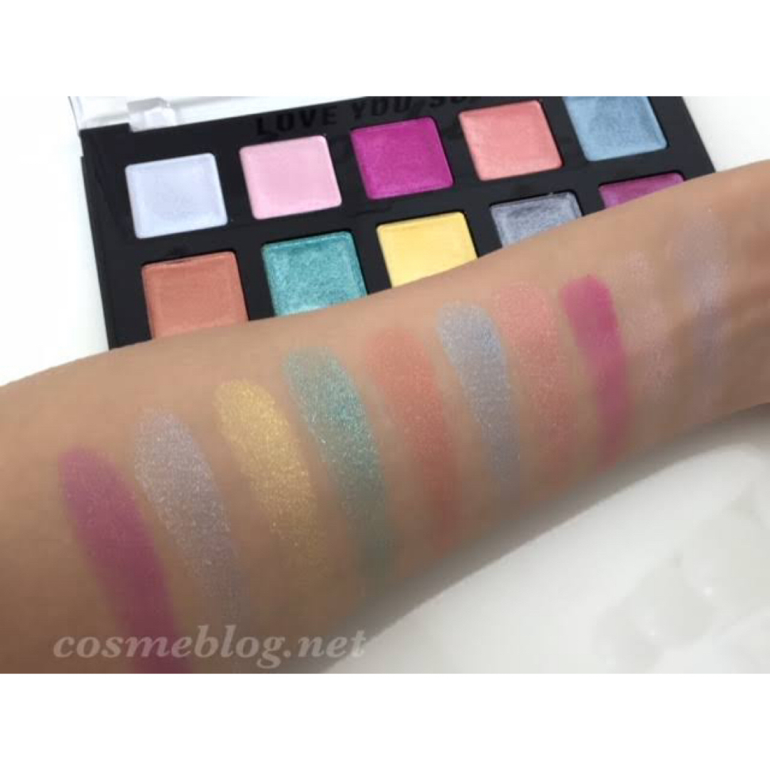 NYX(エヌワイエックス)のNYX ラブ ユー ソー モッチ シャドウ パレット コスメ/美容のベースメイク/化粧品(アイシャドウ)の商品写真