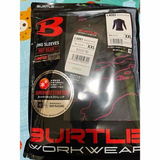 バートル(BURTLE)の新品　バートル　インナー　L4091  XXL  ピンク(Tシャツ/カットソー(七分/長袖))