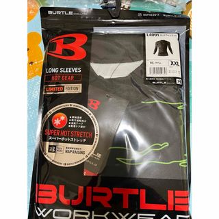 バートル(BURTLE)の新品　バートル　インナー　XXL  ライム(Tシャツ/カットソー(七分/長袖))