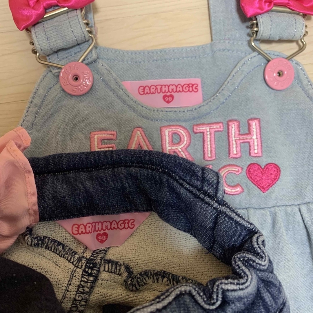 EARTHMAGIC(アースマジック)の🍓42.43 キッズ/ベビー/マタニティのキッズ服女の子用(90cm~)(ワンピース)の商品写真