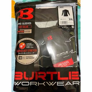 バートル(BURTLE)の新品　バートル　インナー　XXL  ホワイト(Tシャツ/カットソー(七分/長袖))