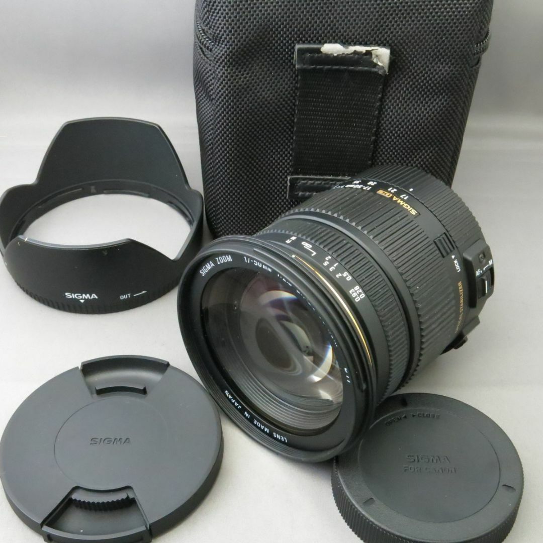 シグマ　キヤノンEF用17-50mmF2.8EX DC OSスマホ/家電/カメラ