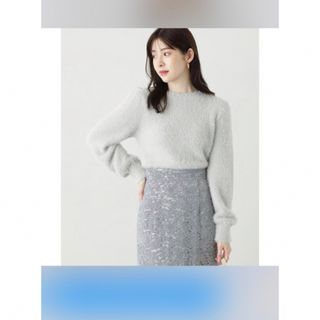 プロポーションボディドレッシング(PROPORTION BODY DRESSING)のプロポーションボディドレッシング　今期　キラキラフェザーニット(ニット/セーター)