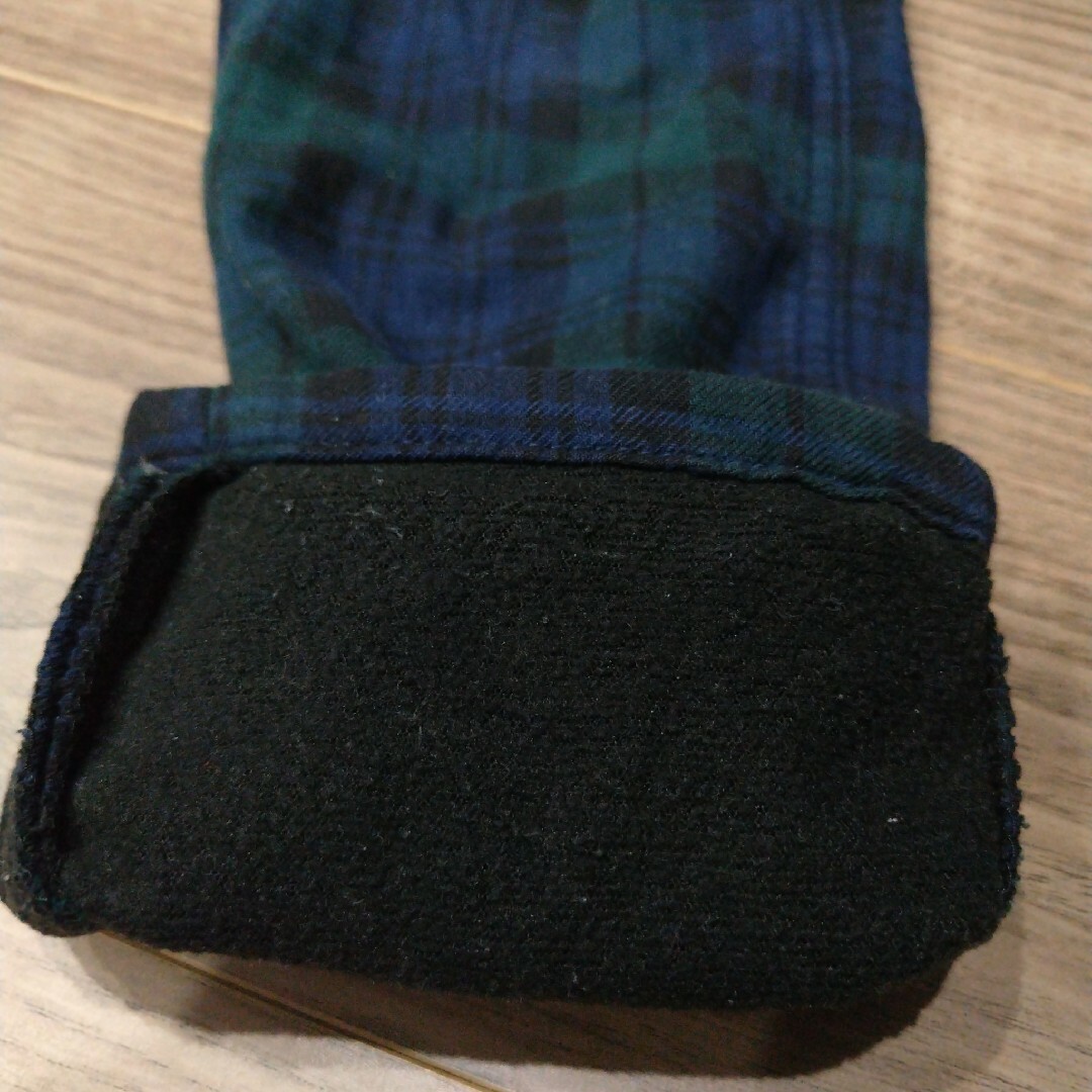 裏起毛　ズボン　パンツ　チェック柄　毛布 レディースのパンツ(カジュアルパンツ)の商品写真