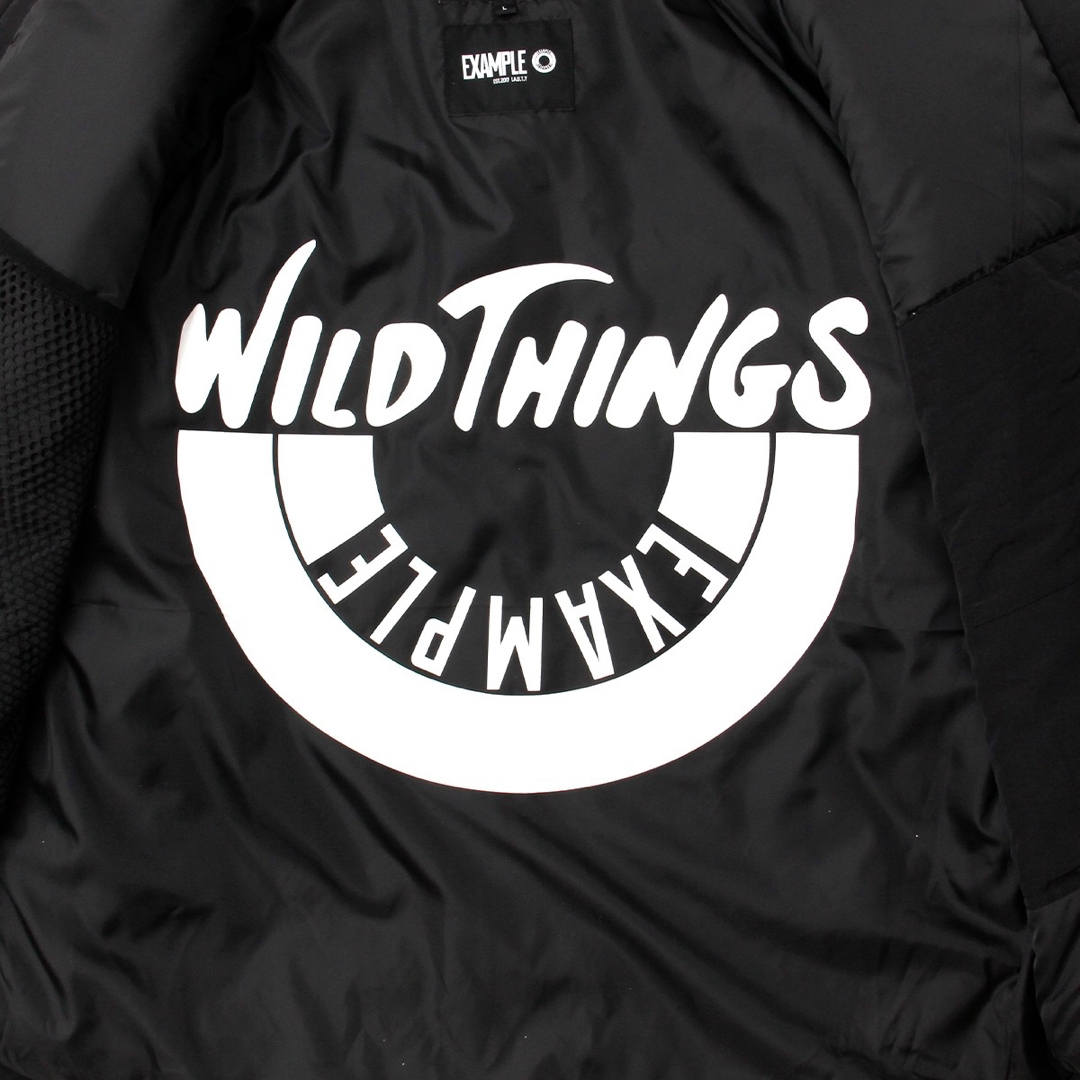 WILDTHINGS(ワイルドシングス)のWILD THINGS x EXAMPLE JACKET 定価：60,500- メンズのジャケット/アウター(ダウンジャケット)の商品写真