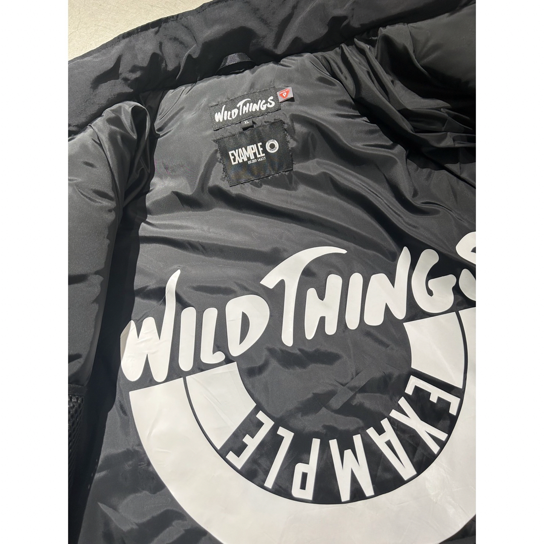 WILDTHINGS(ワイルドシングス)のWILD THINGS x EXAMPLE JACKET 定価：60,500- メンズのジャケット/アウター(ダウンジャケット)の商品写真