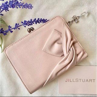 ジルスチュアート(JILLSTUART)の【新品】JILLSTUART がま口二つ折り財布 スパイラル ピンク(財布)