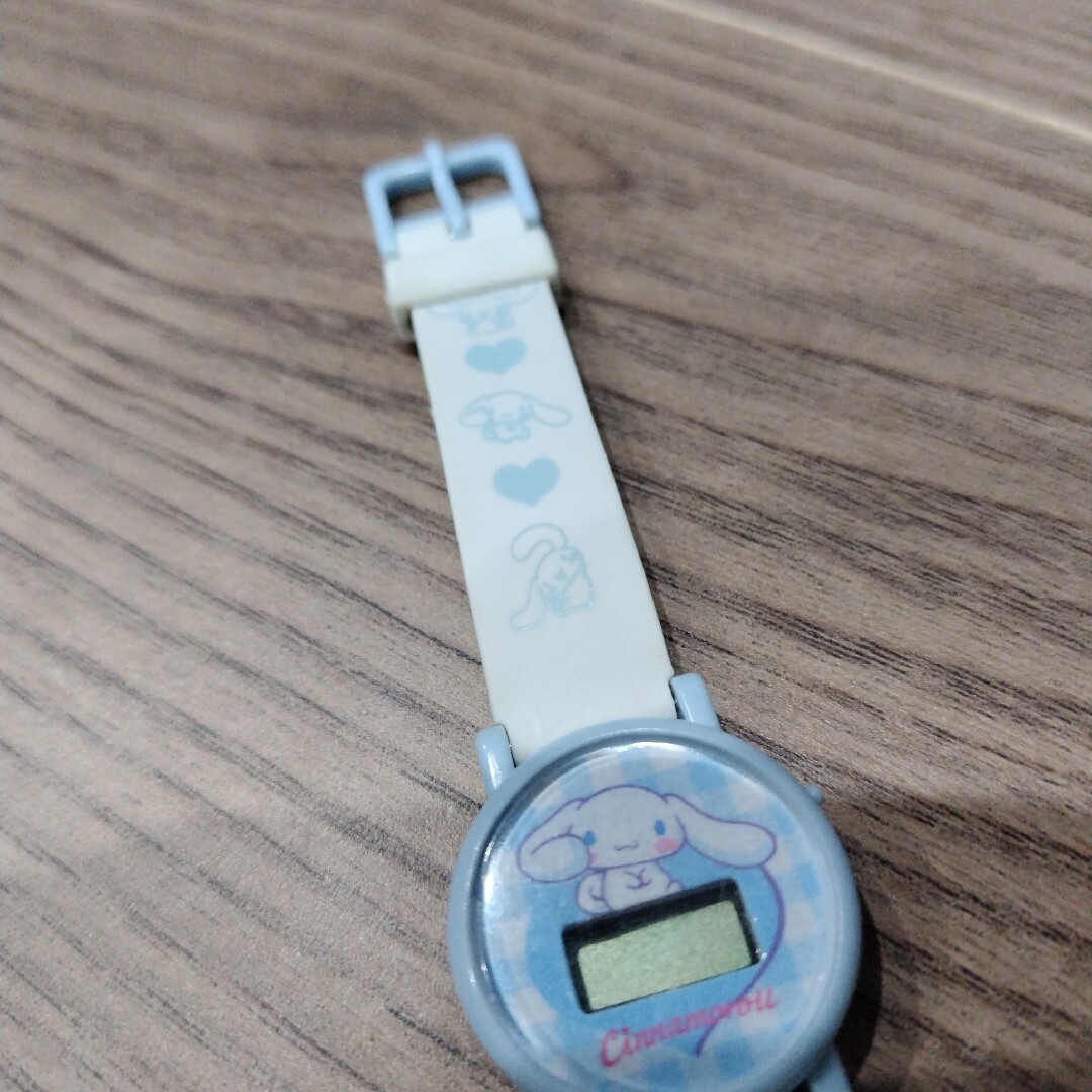 サンリオ　シナモロール　腕時計 エンタメ/ホビーのおもちゃ/ぬいぐるみ(キャラクターグッズ)の商品写真