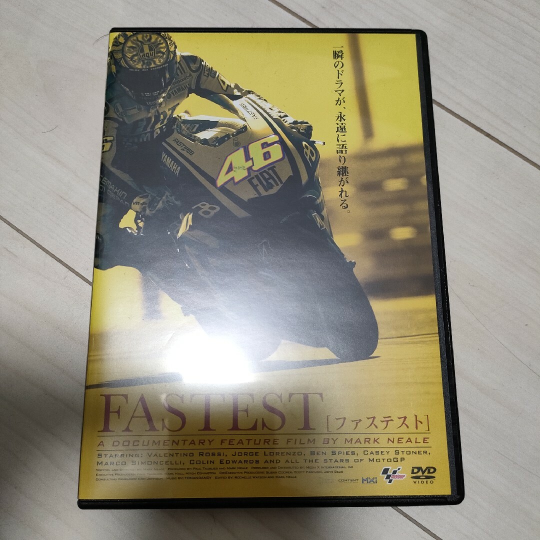 alpinestars(アルパインスターズ)のバレンティーノ　ロッシ　46 FASTEST DVD エンタメ/ホビーのDVD/ブルーレイ(外国映画)の商品写真