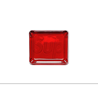 シュプリーム(Supreme)のSupreme Debossed Glass Ashtray "Red"(灰皿)