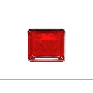 シュプリーム(Supreme)のSupreme Debossed Glass Ashtray "Red"(灰皿)