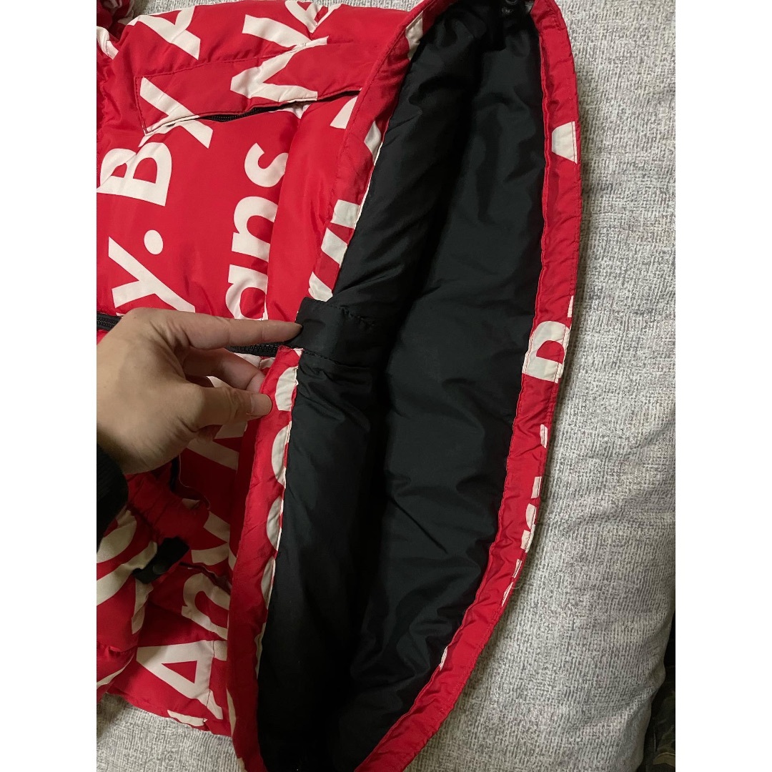 Supreme(シュプリーム)のSupreme NORTH FACE BY ANY MEANS NUPTSE メンズのジャケット/アウター(ダウンジャケット)の商品写真