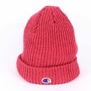 チャンピオン(Champion)のチャンピオン ニットキャップ ニット帽 ロゴ ブランド 帽子 レディース ピンク Champion(ニット帽/ビーニー)