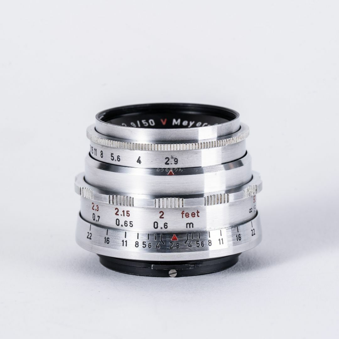 バブルボケの標準レンズ！Meyer-Optik Trioplan50mm スマホ/家電/カメラのカメラ(レンズ(単焦点))の商品写真