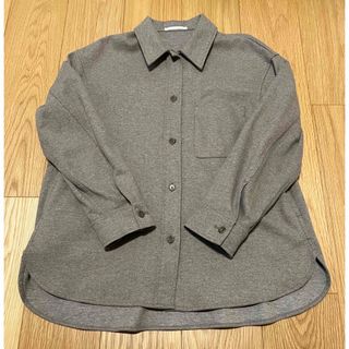 ユニクロ(UNIQLO)のブラッシュドジャージーシャツジャケット(シャツ/ブラウス(長袖/七分))