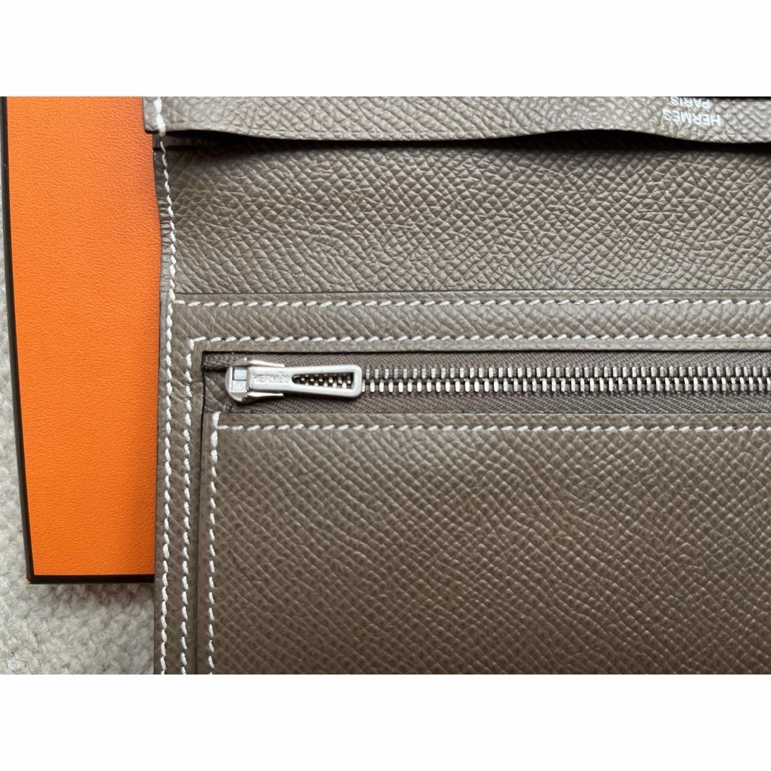 Hermes(エルメス)のk♪ma様ーーーーー　美品☆HERMESエルメス  ベアンスフレ　エトゥープ レディースのファッション小物(財布)の商品写真