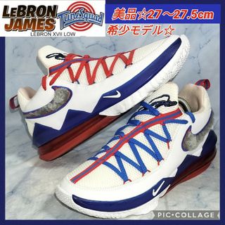 ナイキ(NIKE)の【★美品★セール！】ナイキ レブロン17 チューンスクワッド メンズ 27.5㎝(スニーカー)