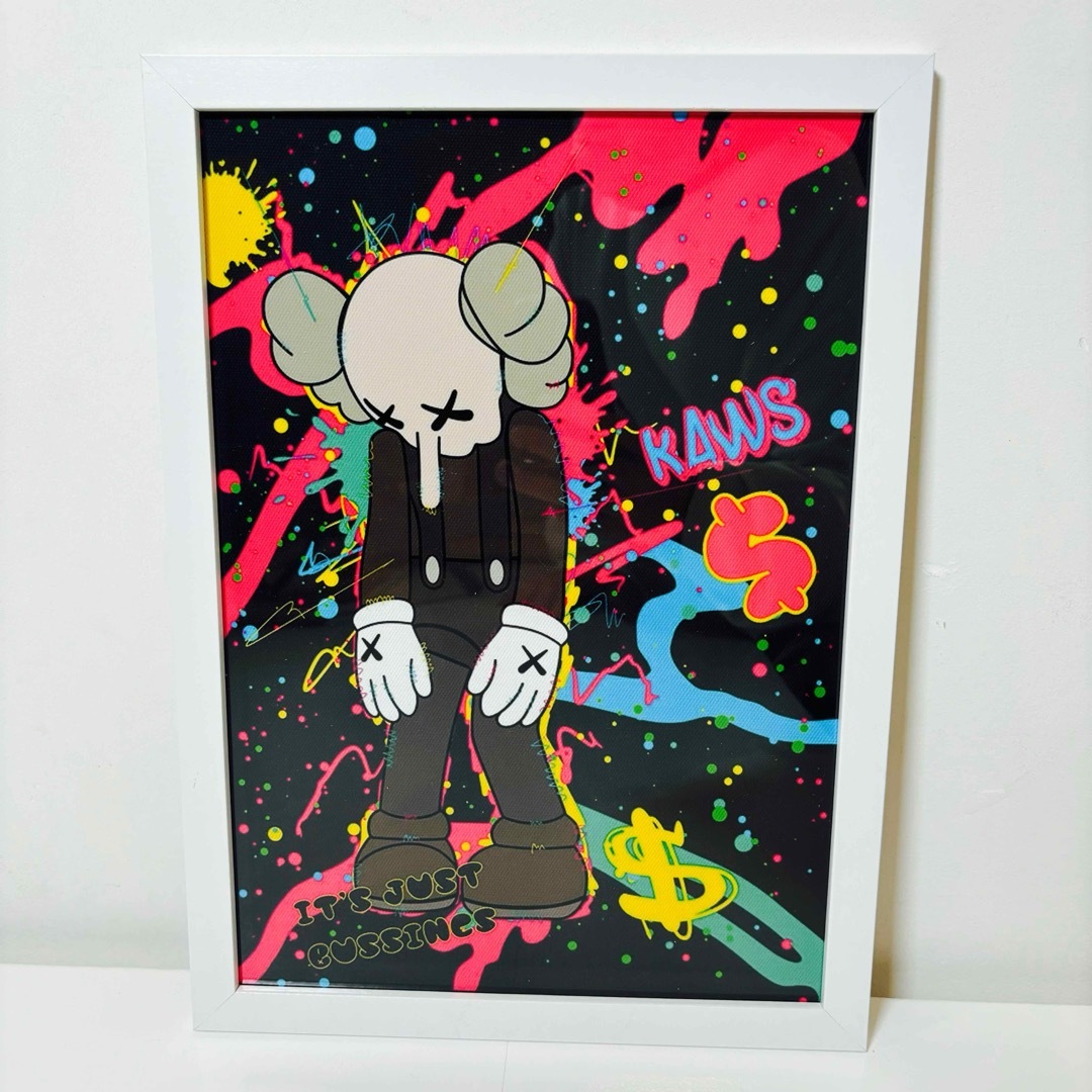 白額付きポスター】KAWS(カウズ)30ベアブリック(A4サイズ)の通販 白額付きポスター】KAWS(カウズ)30ベアブリック(A4サイズ)の通販