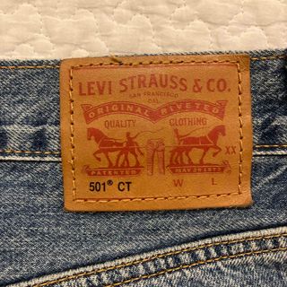 リーバイス(Levi's)のリーバイス レディース 501CT テーパード ダメージ加工 (デニム/ジーンズ)