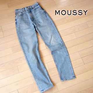 moussy - 薄黒23MOUSSY♡HW Rebirth L/BLACK SKINNYリバースの通販 by ...