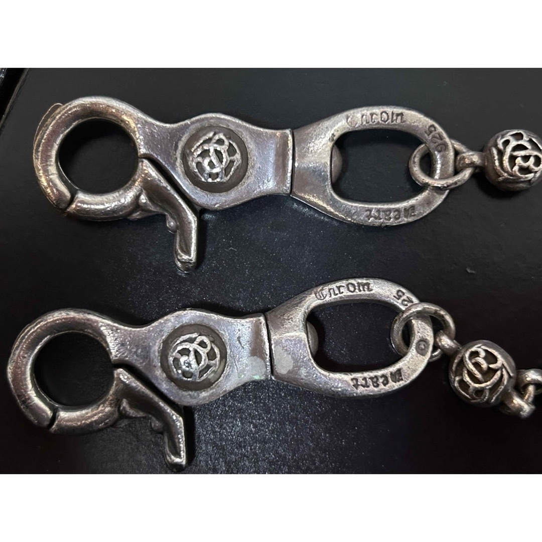 Chrome Hearts(クロムハーツ)のクロムハーツ フローラルボール　ウォレットチェーン　ロング メンズのファッション小物(ウォレットチェーン)の商品写真