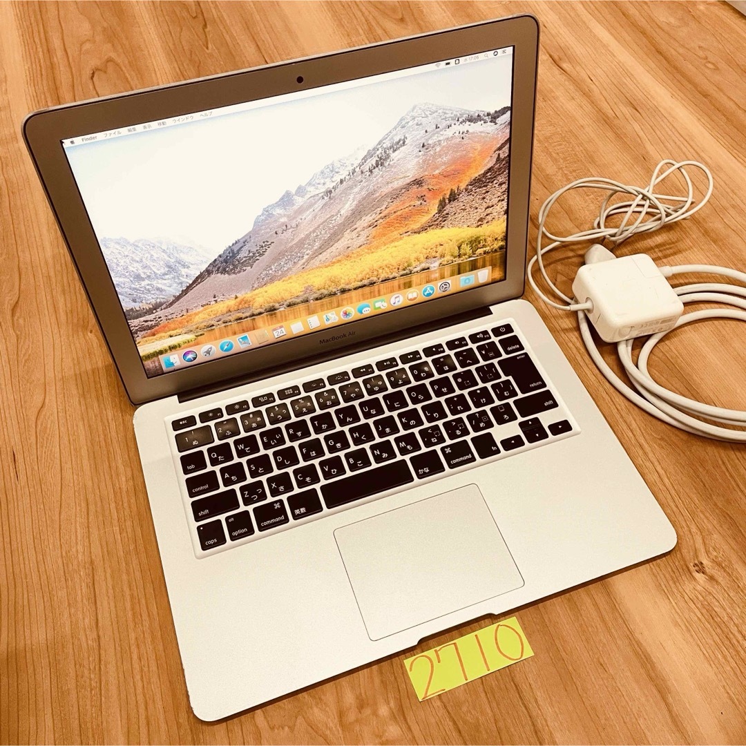 MacBook air 13インチ 2017 最上位モデル 管理番号2710 | フリマアプリ ラクマ
