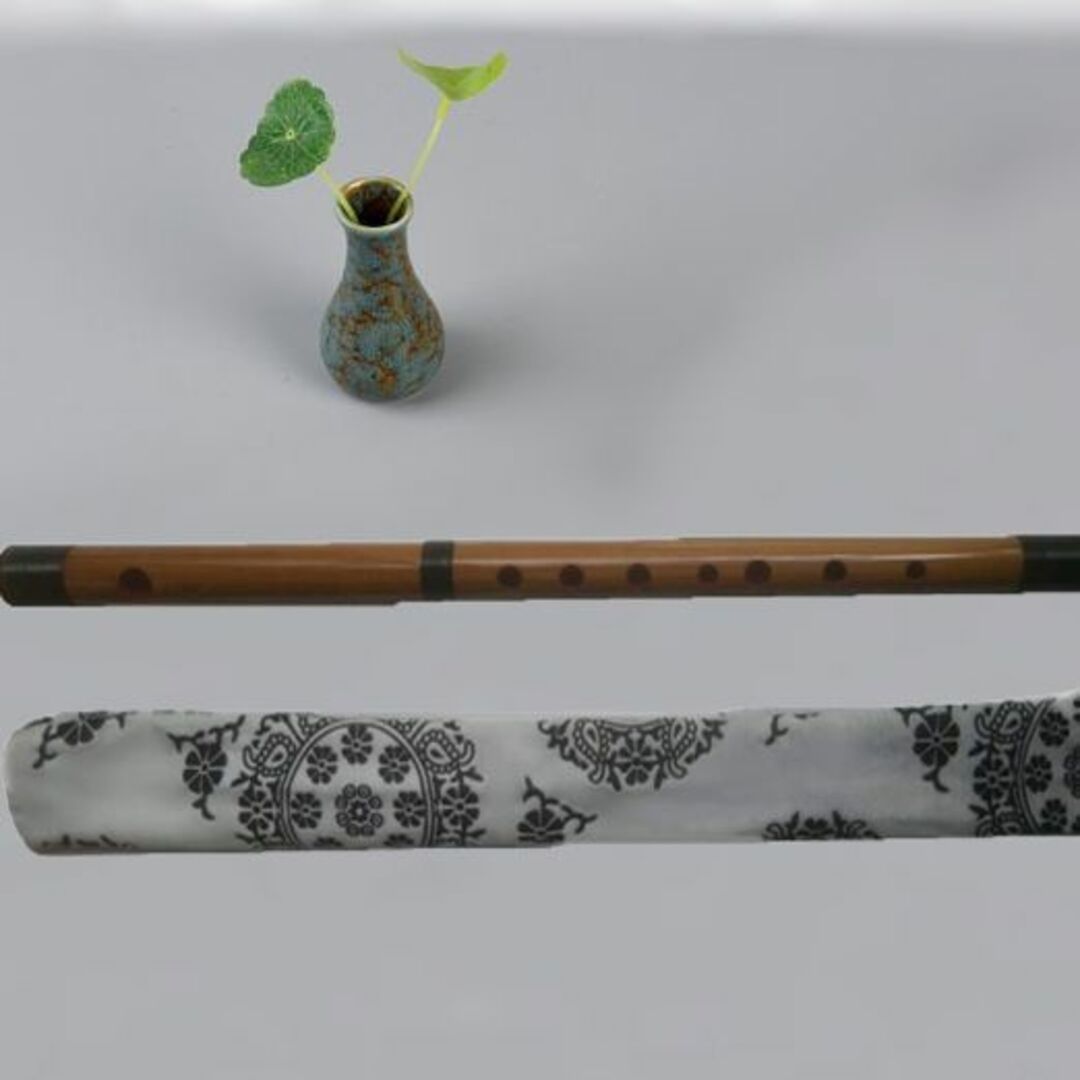送料無料✨新品 竹製 篠笛 7穴 八本調子 伝統的手づくり楽器 竹笛横笛 お囃子 楽器の和楽器(横笛)の商品写真