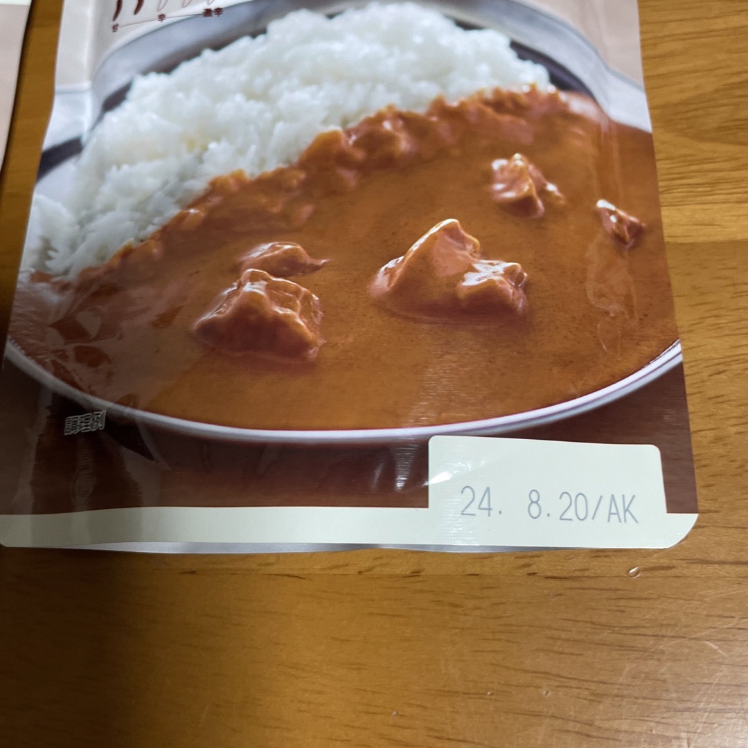 MUJI (無印良品)(ムジルシリョウヒン)の無印良品　クリーミーバターチキン3個セット 食品/飲料/酒の加工食品(レトルト食品)の商品写真