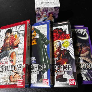 ワンピース(ONE PIECE)のワンピースカードゲーム スタートデッキ 海軍 麦わら 王下 百寿獣 フィルム(Box/デッキ/パック)