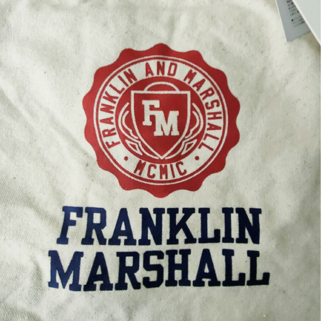 FRANKLIN&MARSHALL(フランクリンアンドマーシャル)の【新品】フランクリン＆マーシャルFRANKLIN&MARSHALL A4トート赤 レディースのバッグ(トートバッグ)の商品写真