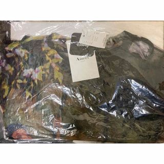 アメリヴィンテージ(Ameri VINTAGE)のsnow white sheer top新品未使用S サイズ(Tシャツ/カットソー(七分/長袖))