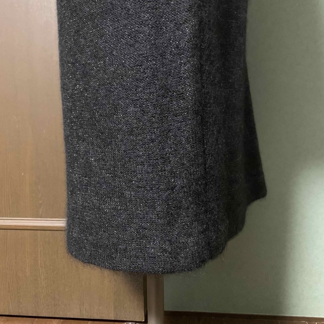 ニットスカ－ト（ダイヤトリコ）L レディースのスカート(ひざ丈スカート)の商品写真