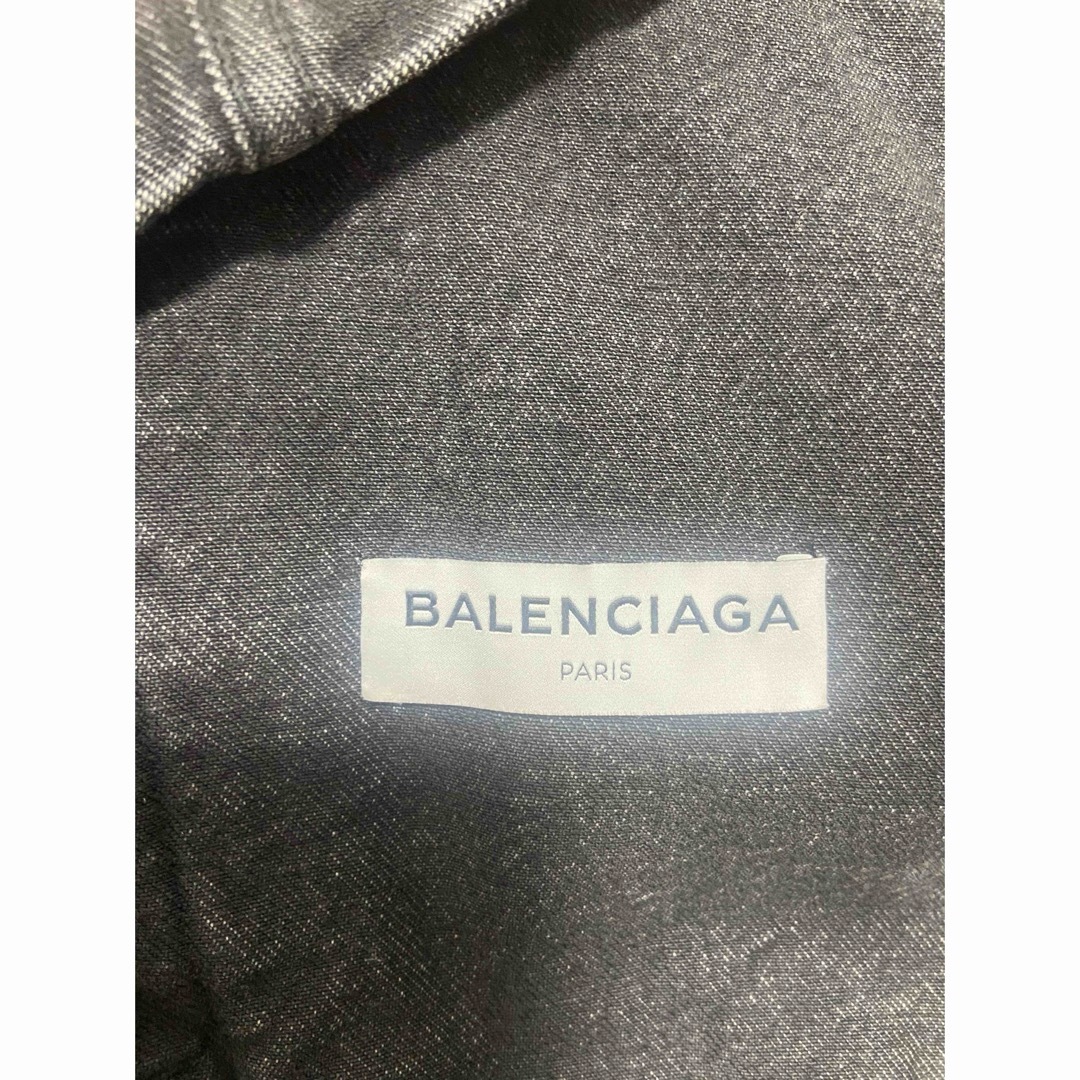 Balenciaga(バレンシアガ)の国内正規品　BALENCIAGA バレンシアガ スウィングデニムジャケット 34 レディースのジャケット/アウター(Gジャン/デニムジャケット)の商品写真