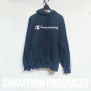 チャンピオン(Champion)のChampion products　サイドライン長袖スウェットパーカー(パーカー)