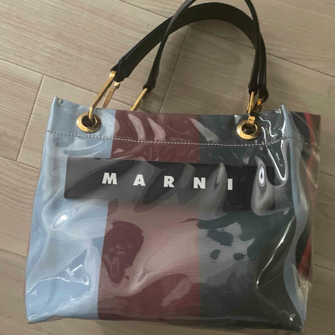 MARNI マルニ GLOSSY GRIP TOTE BAGmarni