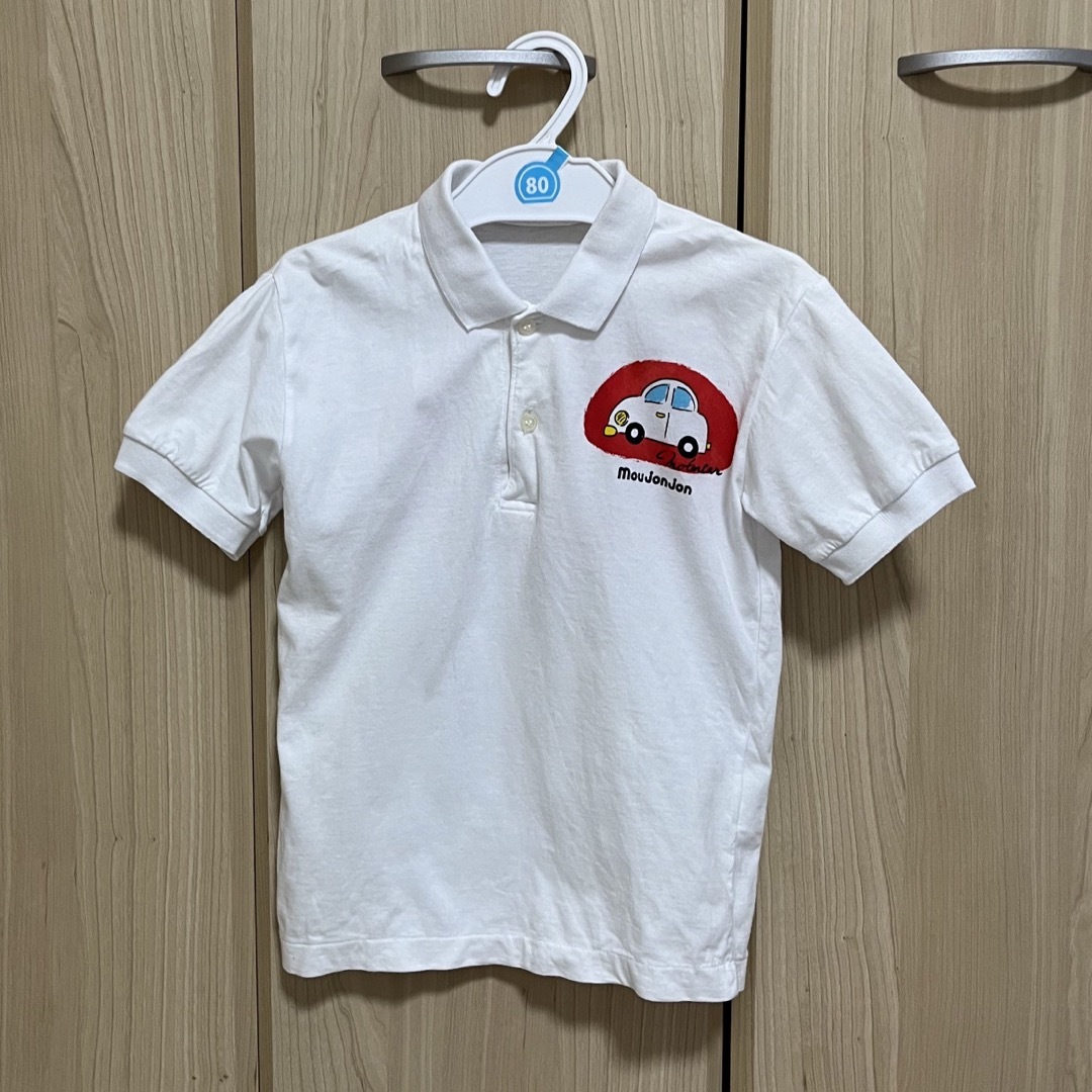 mou jon jon(ムージョンジョン)のムージョンジョン　ポロシャツ キッズ/ベビー/マタニティのキッズ服男の子用(90cm~)(Tシャツ/カットソー)の商品写真