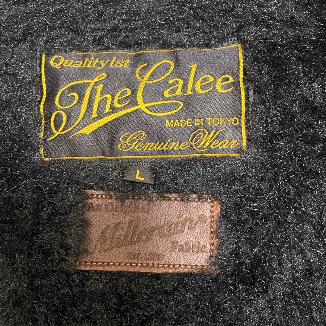 CALEE(キャリー)のCALEE millerain デッキジャケット　ミリタリージャケット　ボア　 メンズのジャケット/アウター(ミリタリージャケット)の商品写真