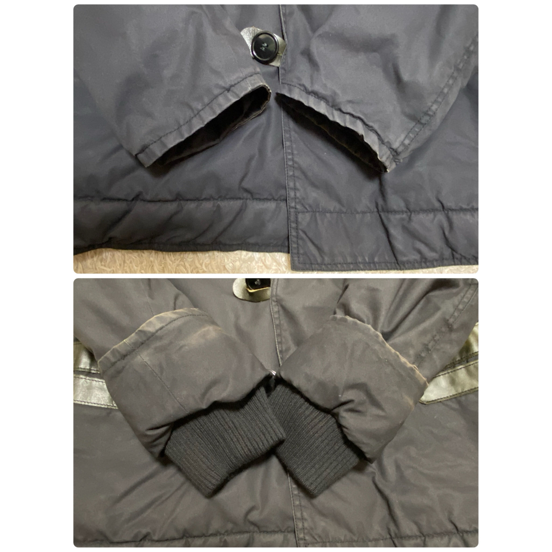 CALEE(キャリー)のCALEE millerain デッキジャケット　ミリタリージャケット　ボア　 メンズのジャケット/アウター(ミリタリージャケット)の商品写真