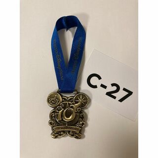 ディズニー(Disney)のC-27「東京ディズニーシー開園10周年記念」非売品ワインメダル TDS10th(ノベルティグッズ)