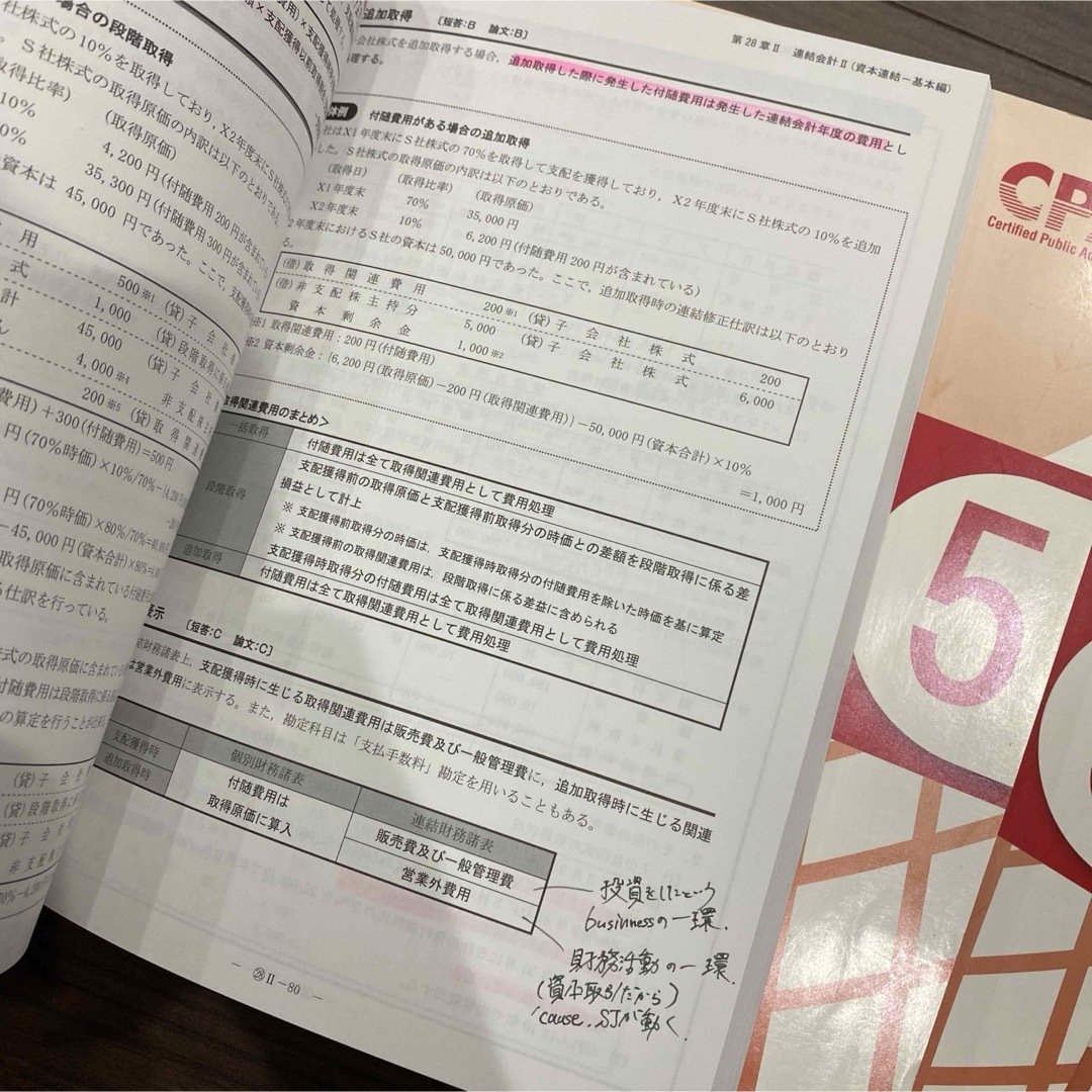 財務会計論　テキスト　CPA 公認会計士試験 エンタメ/ホビーの本(資格/検定)の商品写真