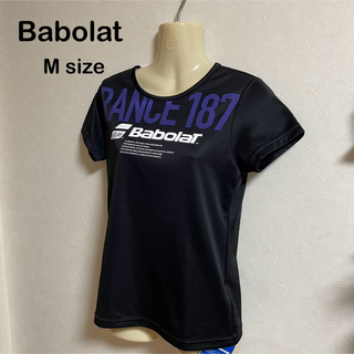 バボラ(Babolat)のテニスウェア レディース バボラ レディース　ショートスリーブシャツ　Mサイズ(ウェア)