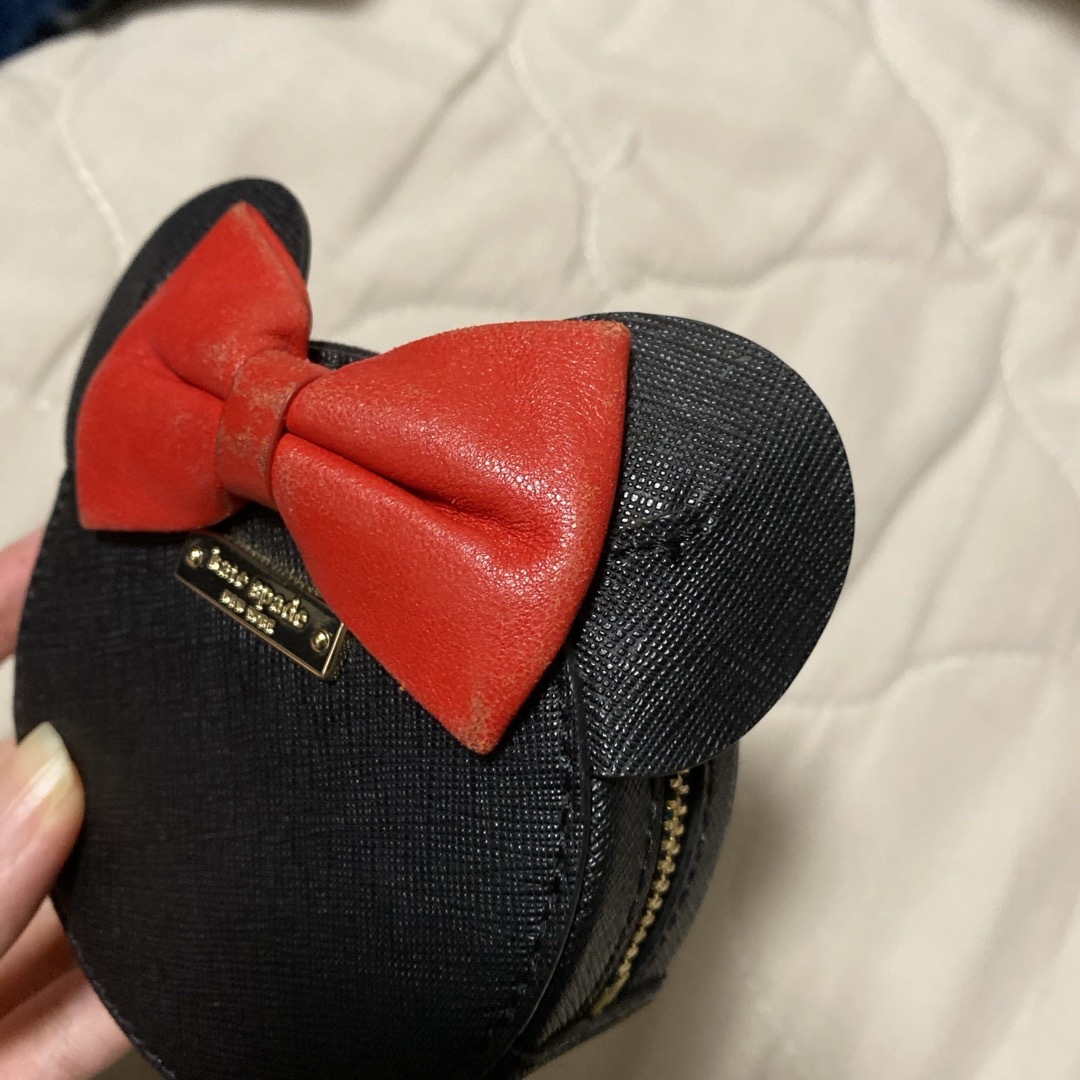 kate spade new york(ケイトスペードニューヨーク)のケイトスペード　Disneyコラボ　ミニー　コインケース レディースのファッション小物(コインケース)の商品写真